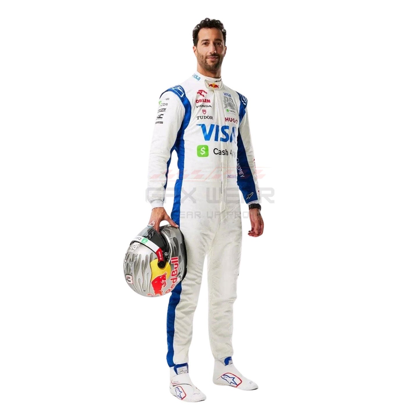 2024 Daniel Ricciardo Las Vegas F1 Racing Suit Team Racing Bulls