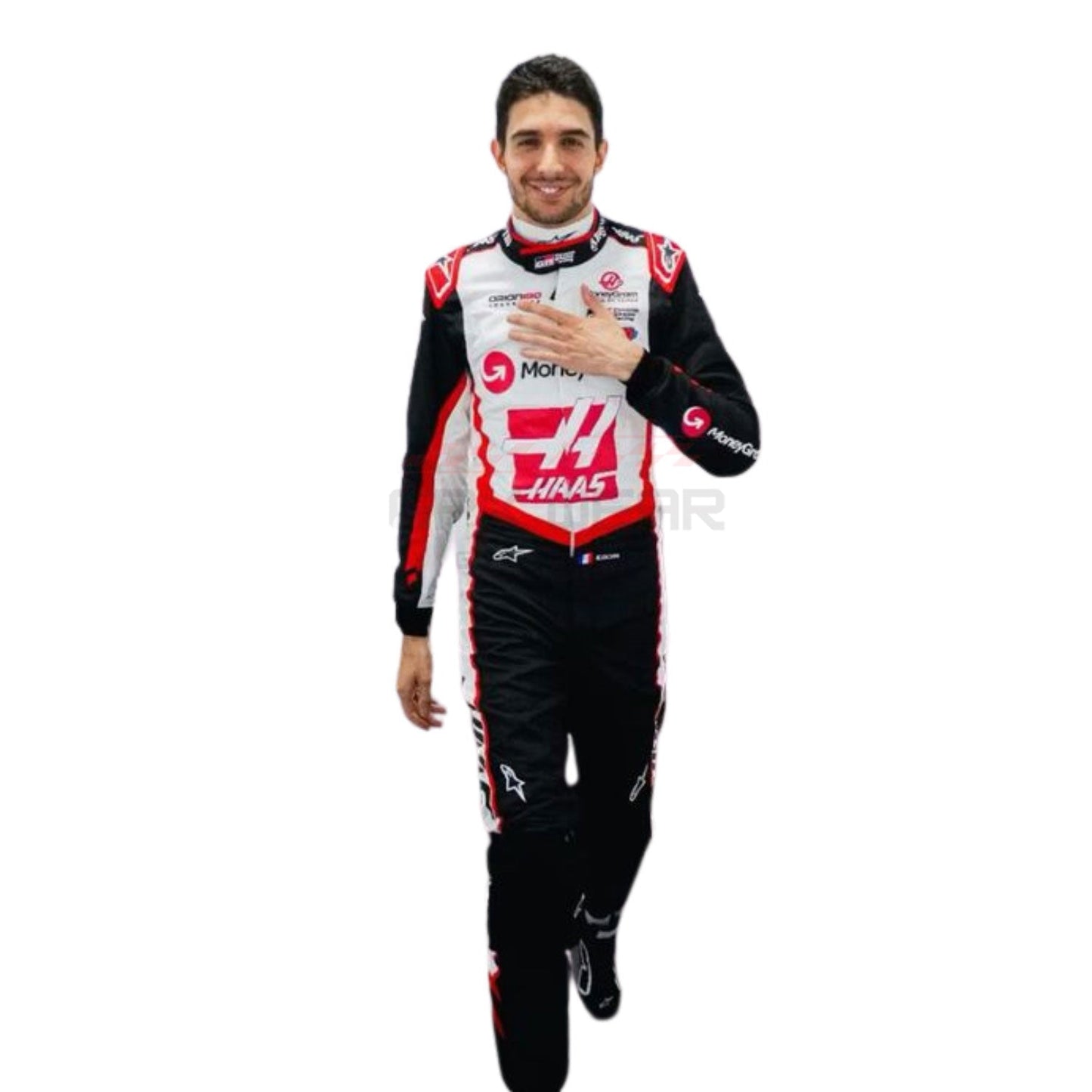 2024 Esteban Ocon Emilia Romagna GP F1 Racing Suit Team Haas