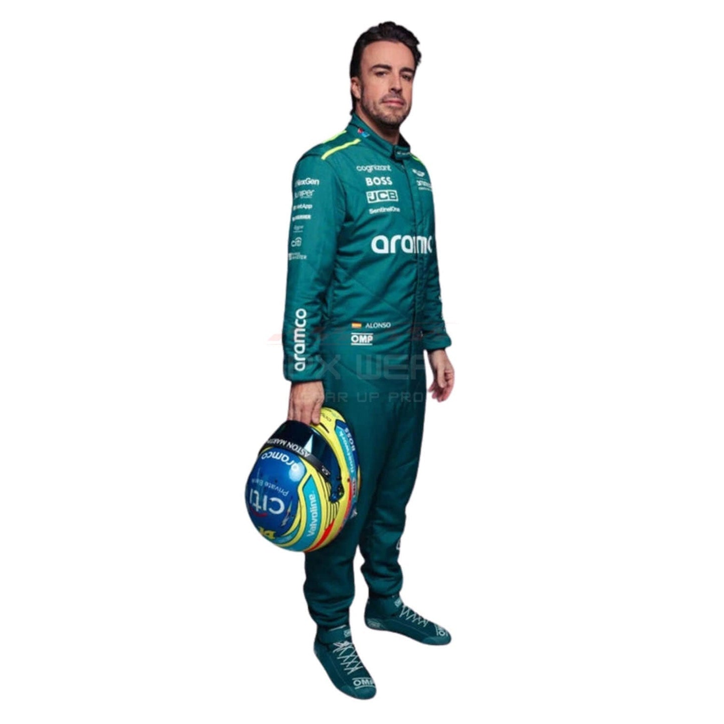 2024 Fernando Alonso F1 Racing Suit Team Aston Martin