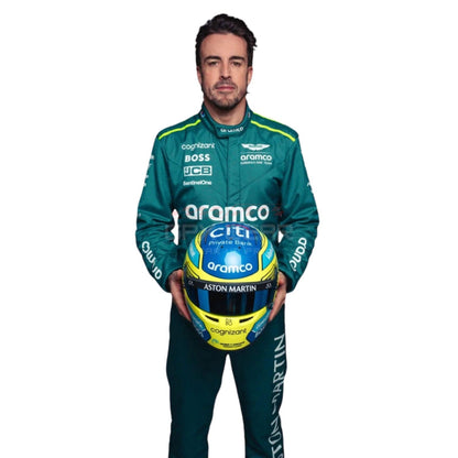 2024 Fernando Alonso F1 Racing Suit Team Aston Martin