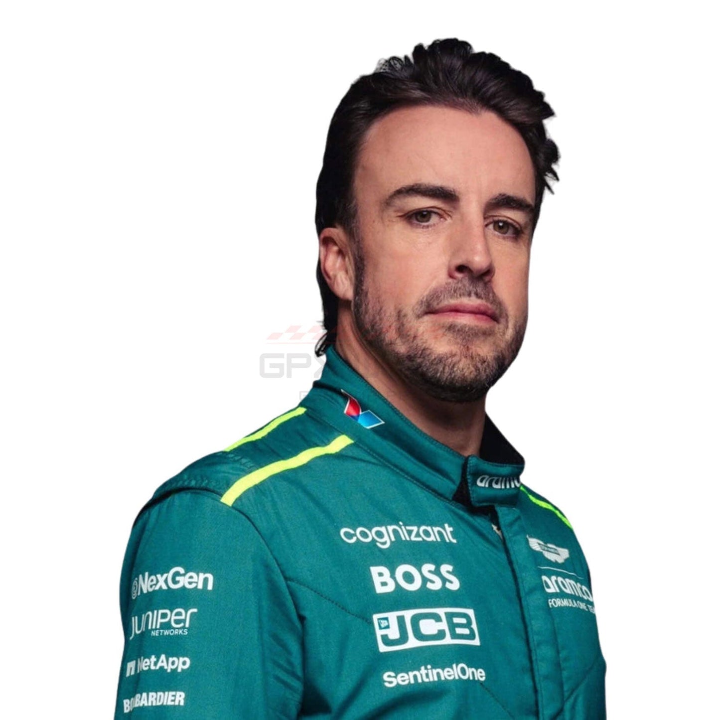 2024 Fernando Alonso F1 Racing Suit Team Aston Martin