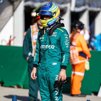 2024 Fernando Alonso F1 Racing Suit Team Aston Martin