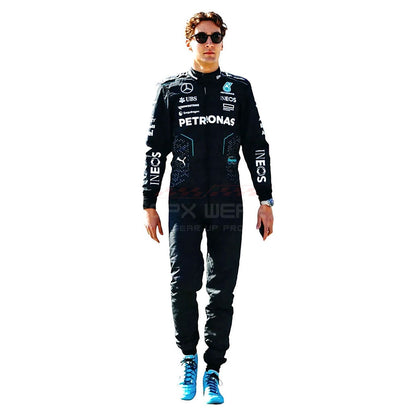 2024 George Russell F1 Racing Suit Team Mercedes