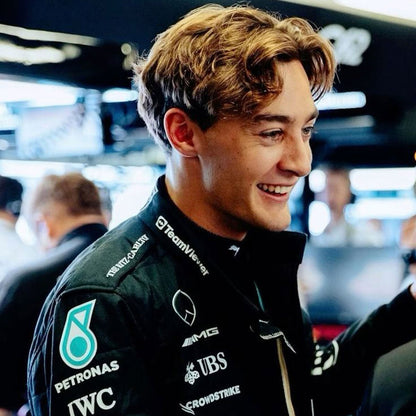2024 George Russell F1 Racing Suit Team Mercedes