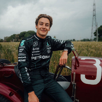 2024 George Russell F1 Racing Suit Team Mercedes