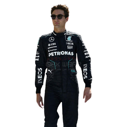 2024 George Russell F1 Racing Suit Team Mercedes