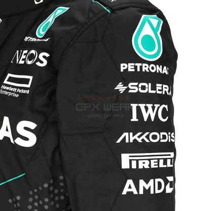 2024 George Russell F1 Racing Suit Team Mercedes