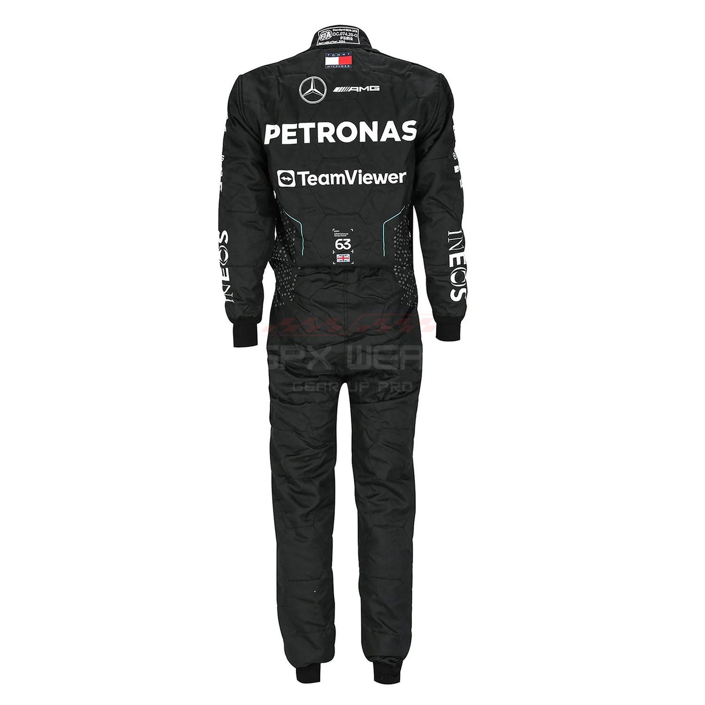 2024 George Russell F1 Racing Suit Team Mercedes