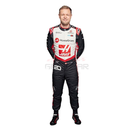 2024 Kevin Magnussen F1 Racing Suit Team Haas