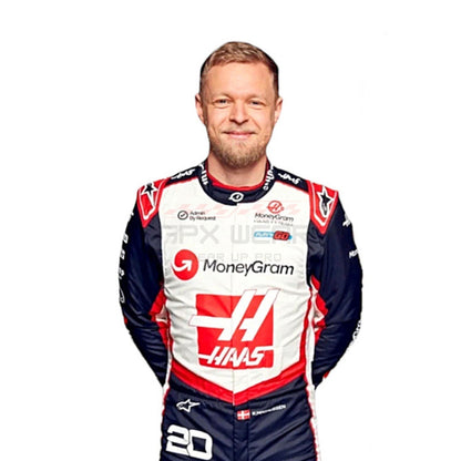 2024 Kevin Magnussen F1 Racing Suit Team Haas