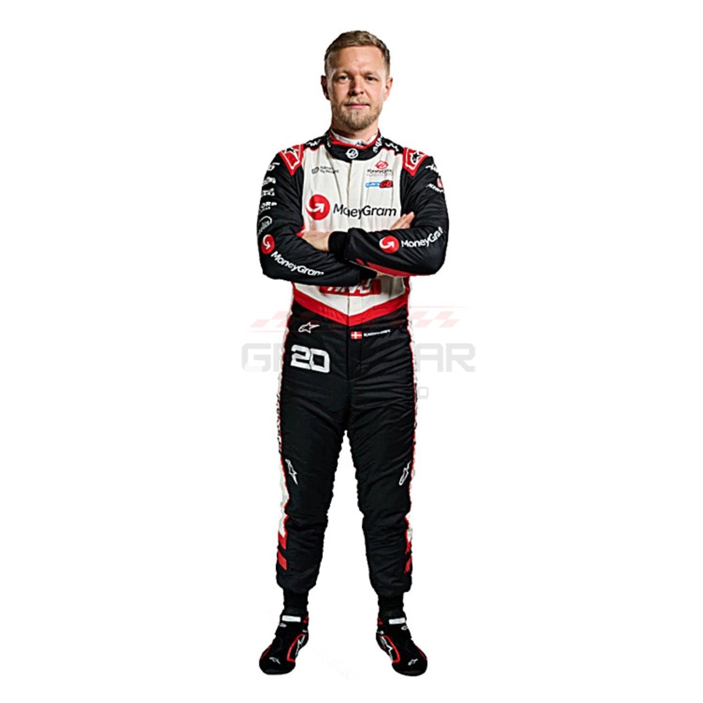2024 Kevin Magnussen F1 Racing Suit Team Haas