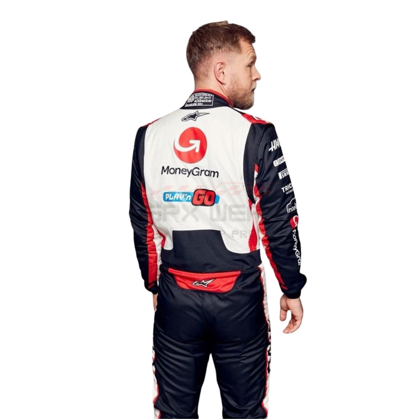 2024 Kevin Magnussen F1 Racing Suit Team Haas