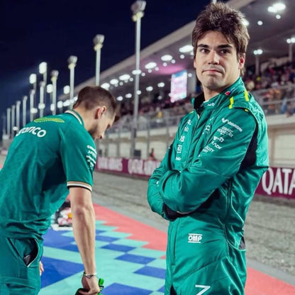 2024 Lance Stroll F1 Racing Suit Team Aston Martin