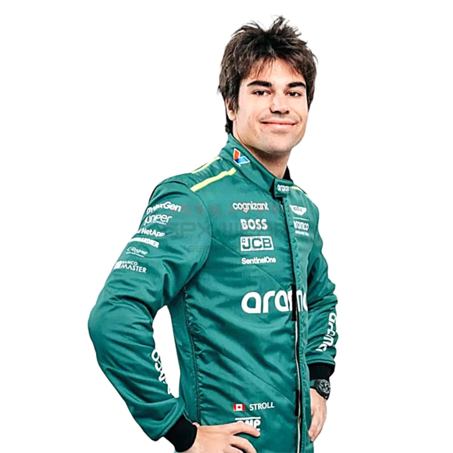 2024 Lance Stroll F1 Racing Suit Team Aston Martin