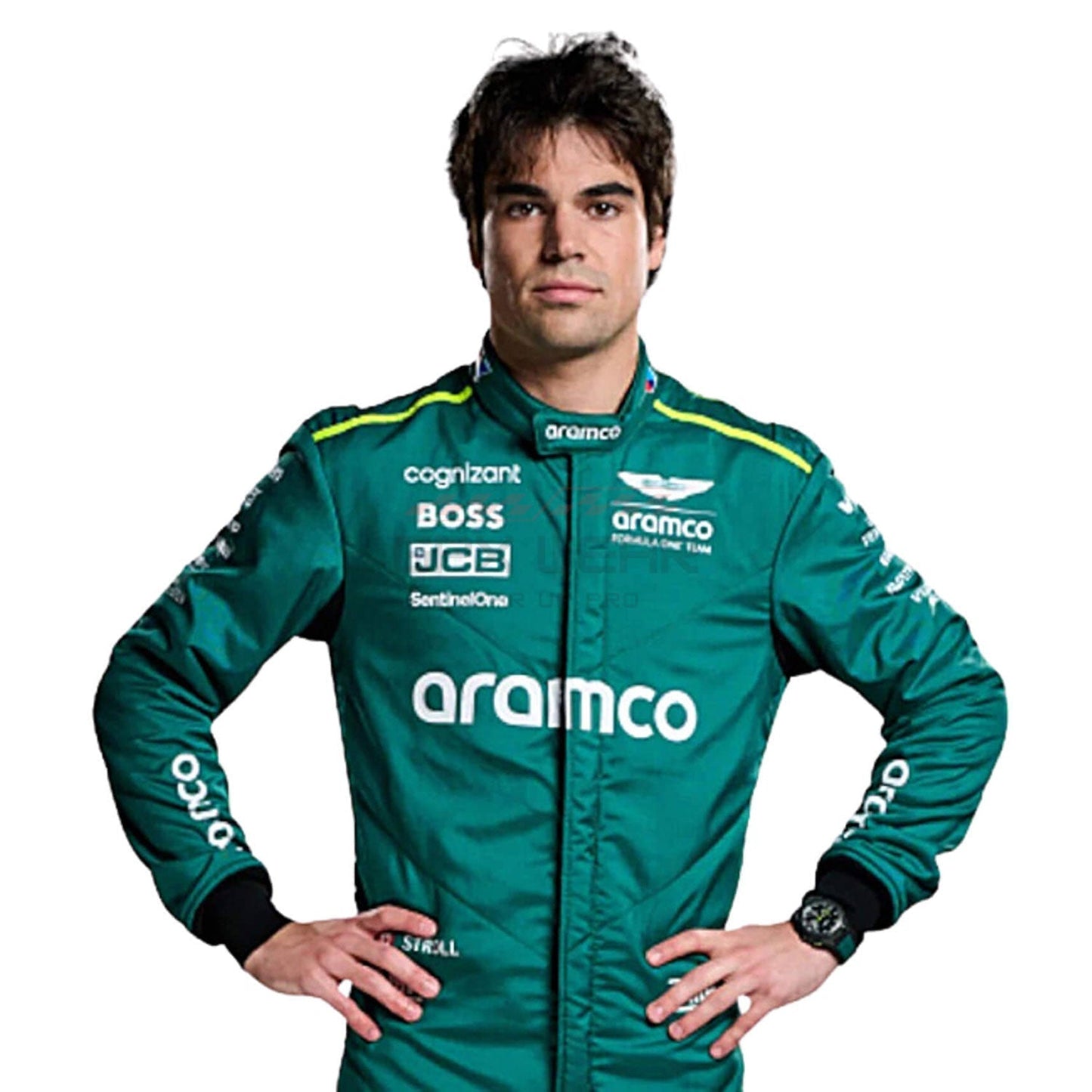 2024 Lance Stroll F1 Racing Suit Team Aston Martin