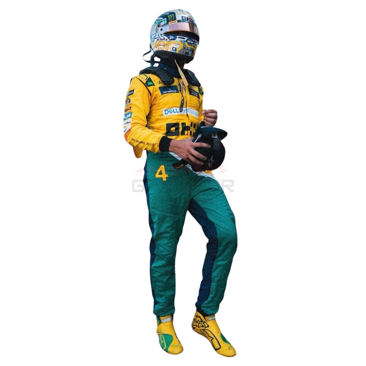 2024 Lando Norris Monaco GP F1 Racing Suit Team McLaren