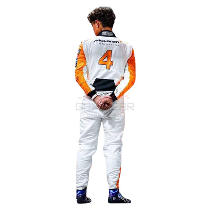 2024 Lando Norris Singapore GP F1 Racing Suit Team McLaren