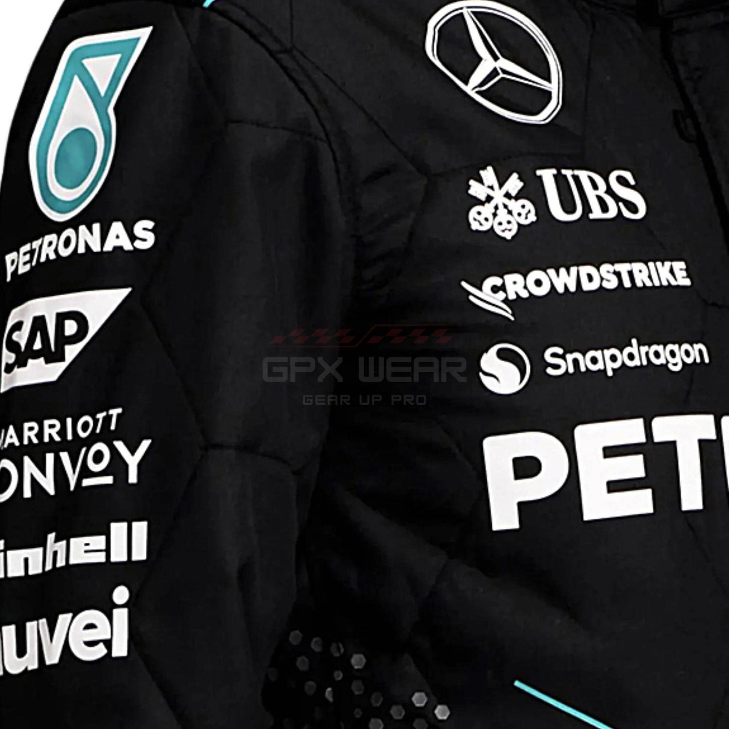 2024 Lewis Hamilton F1 Racing Suit Team Mercedes