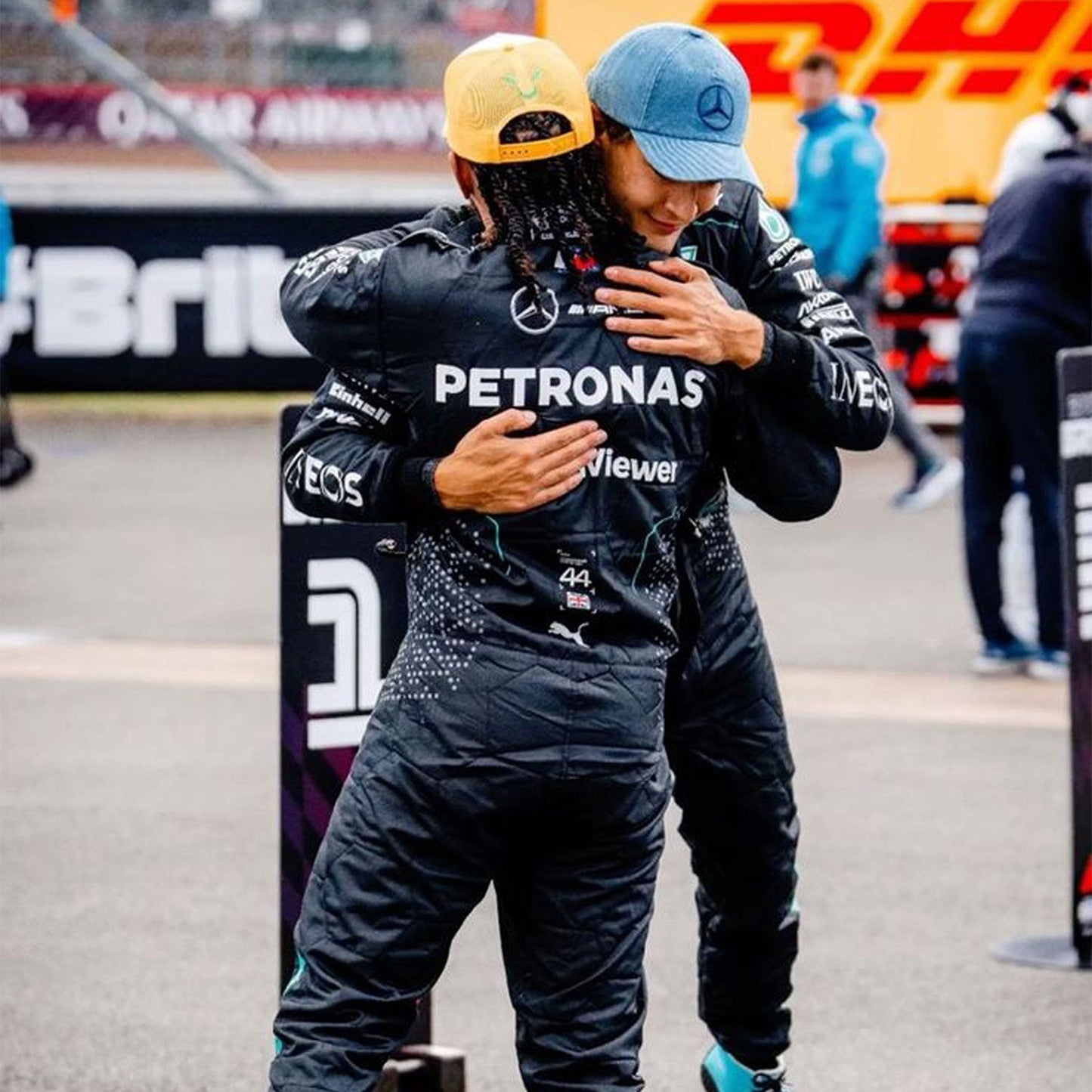2024 Lewis Hamilton F1 Racing Suit Team Mercedes