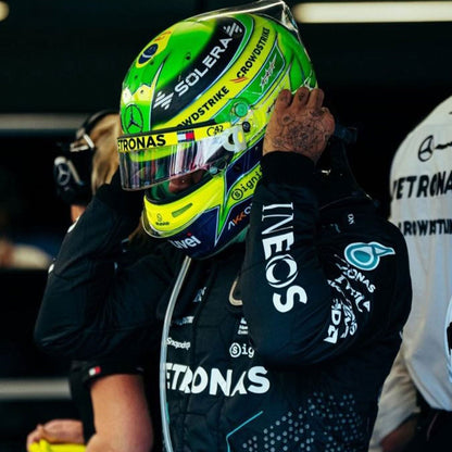 2024 Lewis Hamilton F1 Racing Suit Team Mercedes