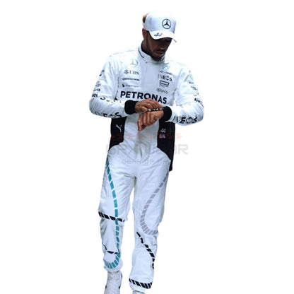 2024 Lewis Hamilton Qatar GP F1 Racing Suit Team Mercedes