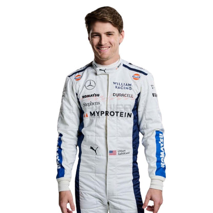 2024 Logan Sargeant F1 Racing Suit Team Williams