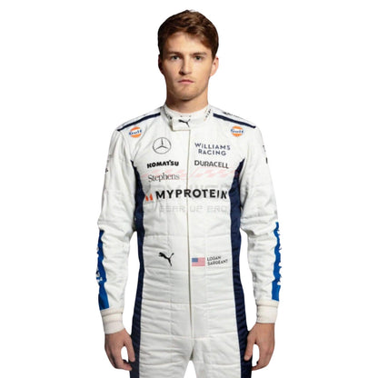 2024 Logan Sargeant F1 Racing Suit Team Williams