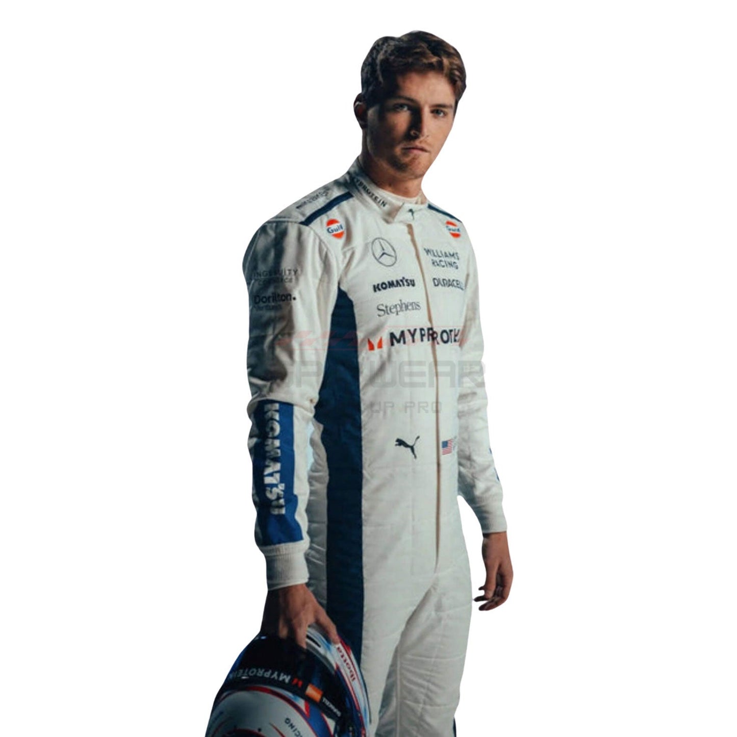 2024 Logan Sargeant F1 Racing Suit Team Williams