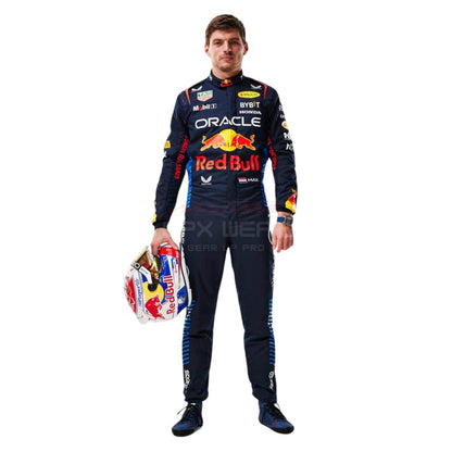 2024 Max Verstappen F1 Racing Suit Team Red Bull