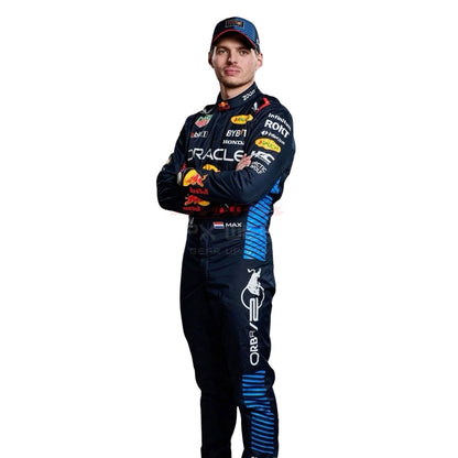 2024 Max Verstappen F1 Racing Suit Team Red Bull