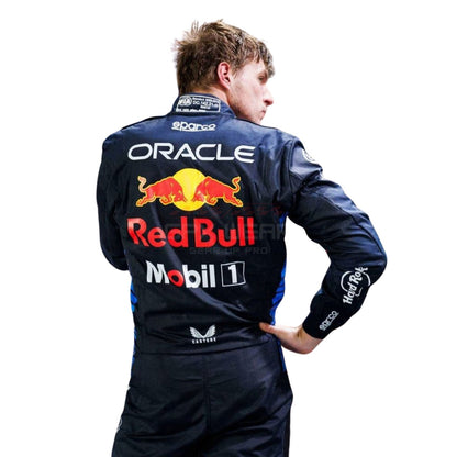 2024 Max Verstappen F1 Racing Suit Team Red Bull