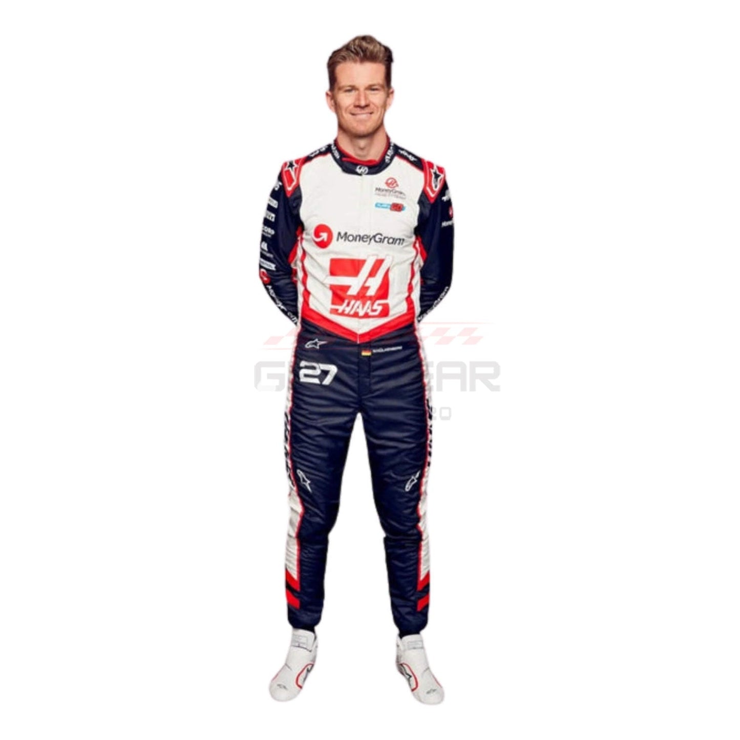 2024 Nico Hulkenberg F1 Racing Suit Team Haas