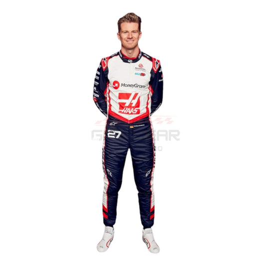 2024 Nico Hulkenberg F1 Racing Suit Team Haas