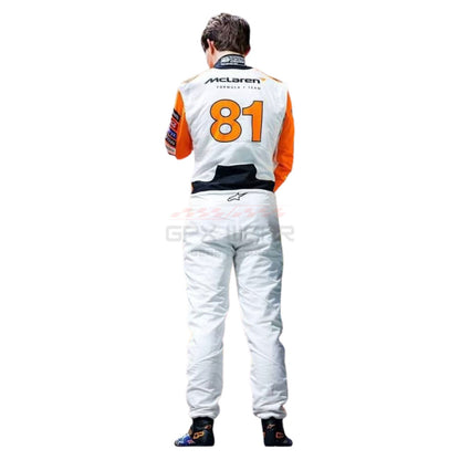 2024 Oscar Piastri Singapore GP F1 Racing Suit Team McLaren