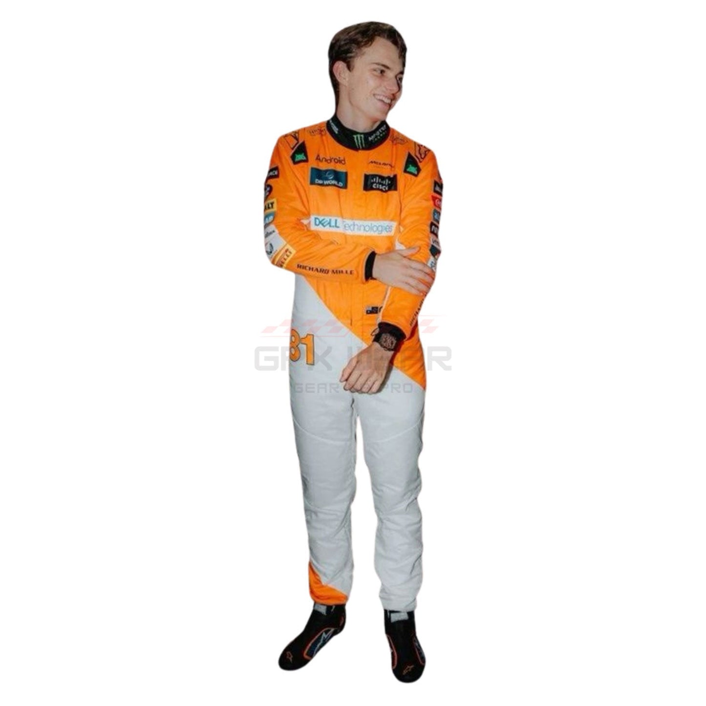 2024 Oscar Piastri Singapore GP F1 Racing Suit Team McLaren