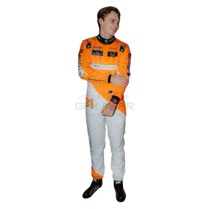 2024 Oscar Piastri Singapore GP F1 Racing Suit Team McLaren