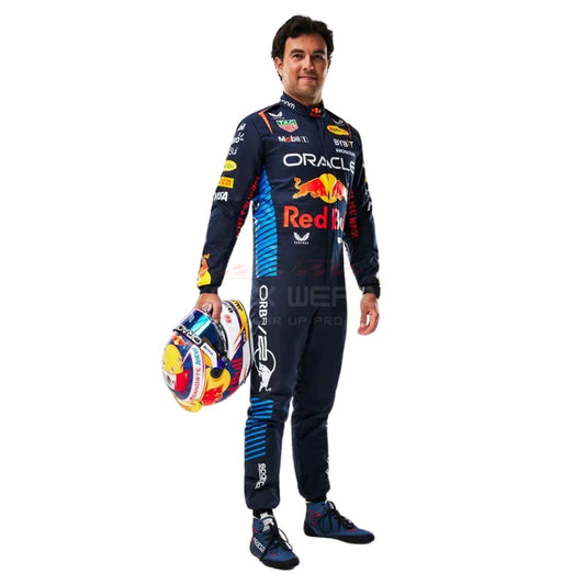 2024 Sergio Perez F1 Racing Suit Team Red Bull