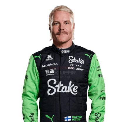 2024 Valtteri Bottas F1  Racing Suit Team Kick Sauber
