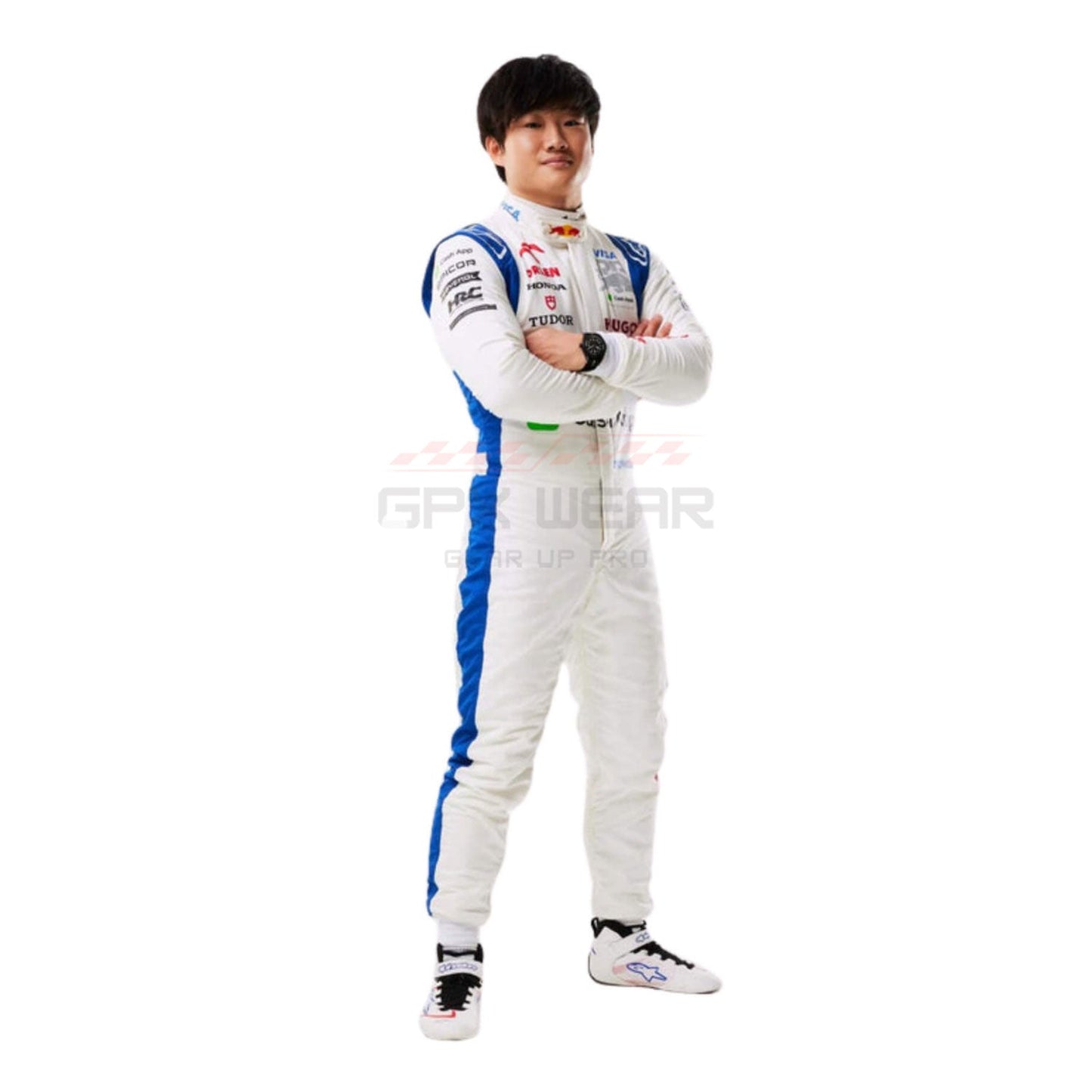 2024 Yuki Tsunoda Visa Cash App F1 Racing Suit Team Racing Bulls