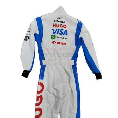 2024 Yuki Tsunoda Visa Cash App F1 Racing Suit Team Racing Bulls