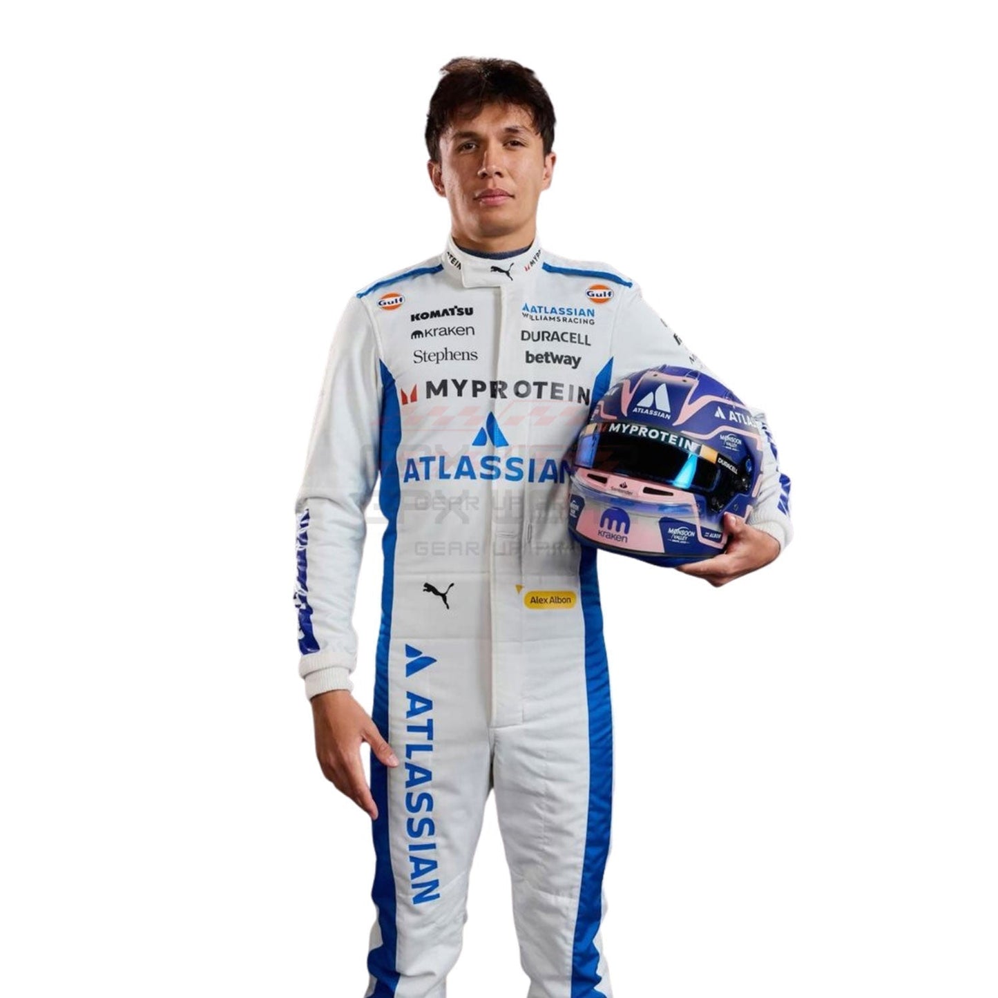 2025 Alexander Albon F1 Racing Suit Team Williams
