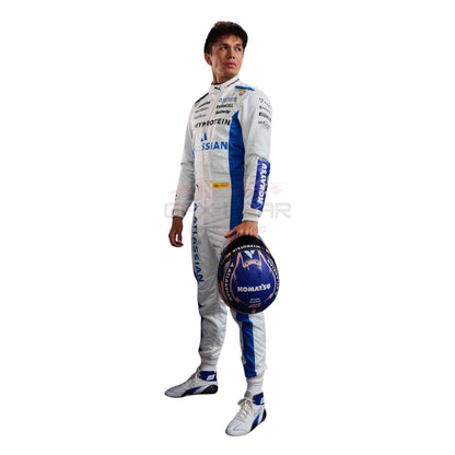 2025 Alexander Albon F1 Racing Suit Team Williams