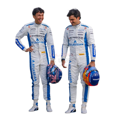 2025 Alexander Albon F1 Racing Suit Team Williams