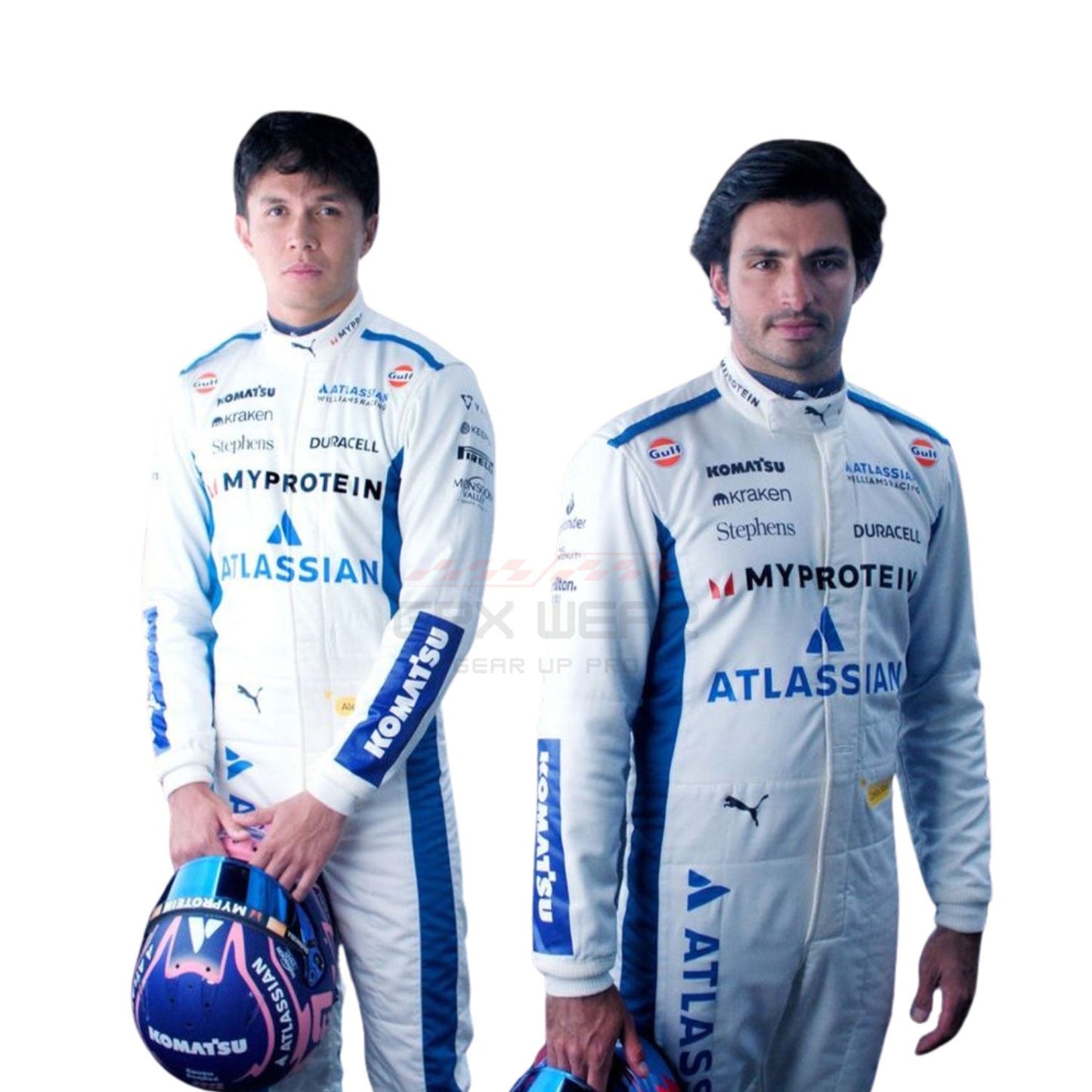2025 Alexander Albon F1 Racing Suit Team Williams