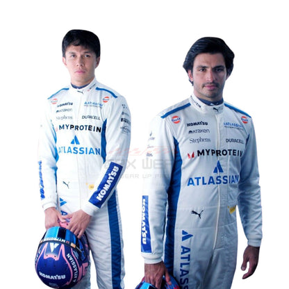 2025 Alexander Albon F1 Racing Suit Team Williams