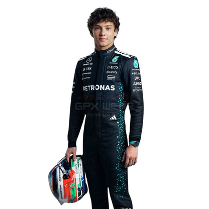 2025 Andrea Kimi Antonelli F1 Racing Suit Team Mercedes