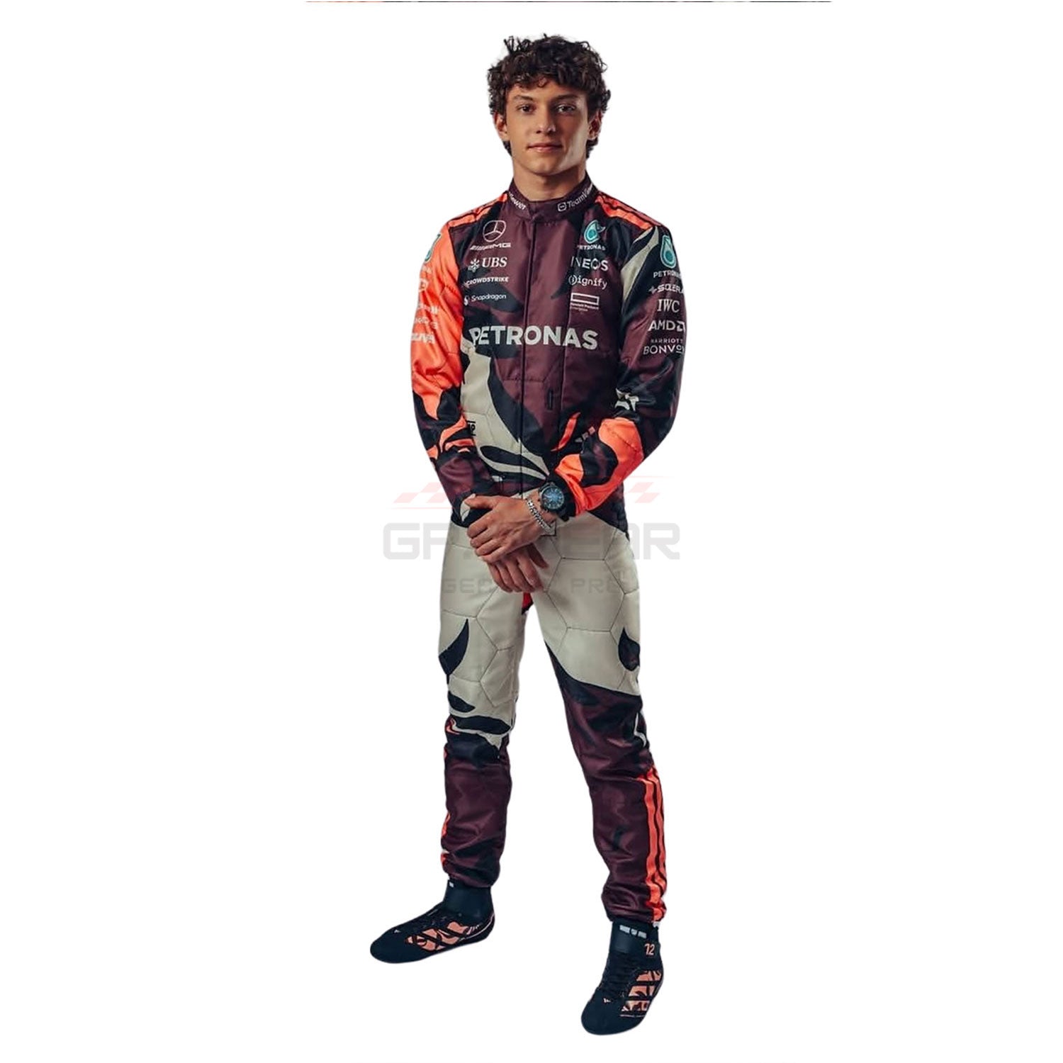 2025 Andrea Kimi Antonelli Miami GP F1 Racing Suit Team Mercedes - GPX Wear