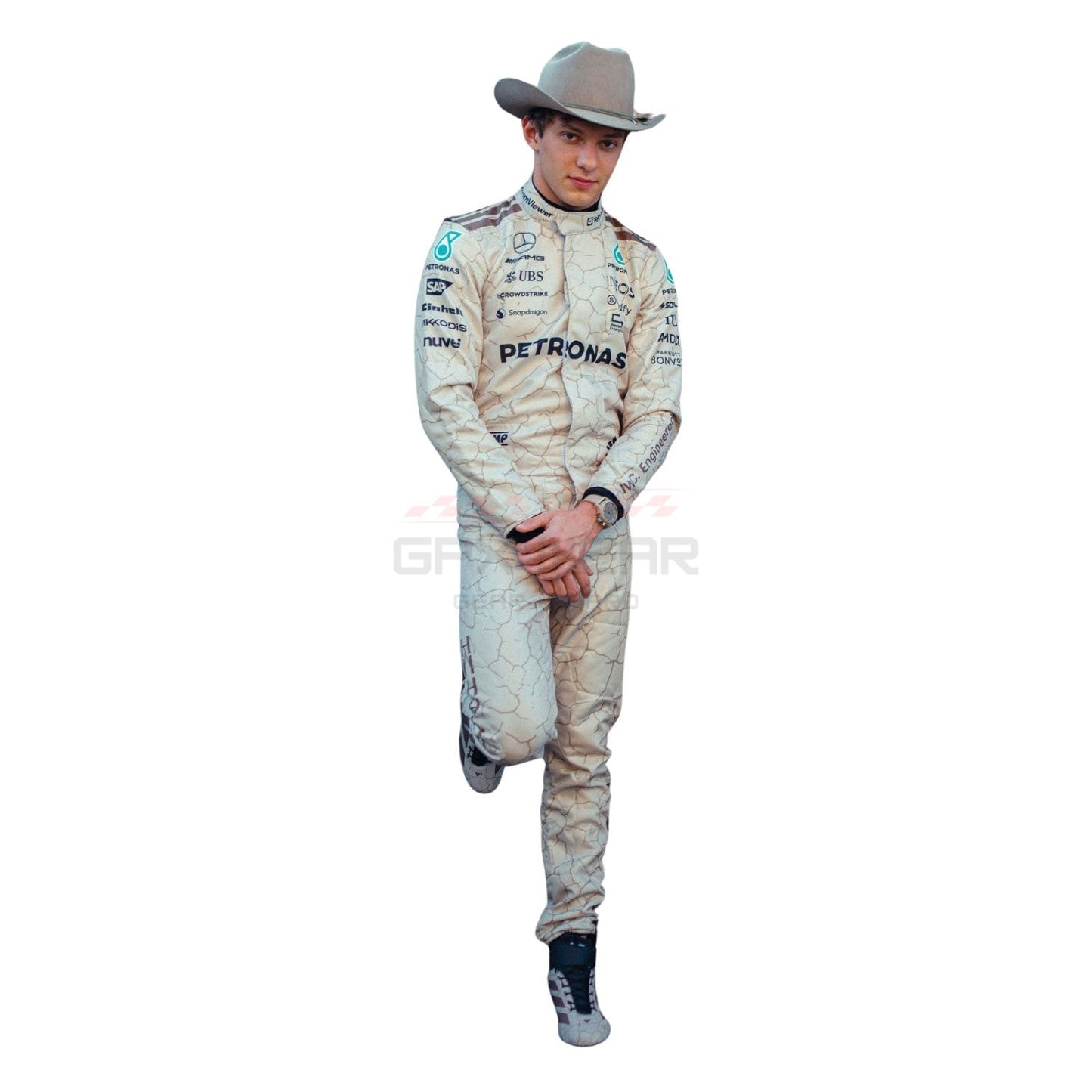 2025 Andrea Kimi Antonelli USA Austin GP F1 Racing Suit Team Mercedes
