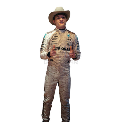 2025 Andrea Kimi Antonelli USA Austin GP F1 Racing Suit Team Mercedes