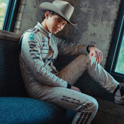2025 Andrea Kimi Antonelli USA Austin GP F1 Racing Suit Team Mercedes